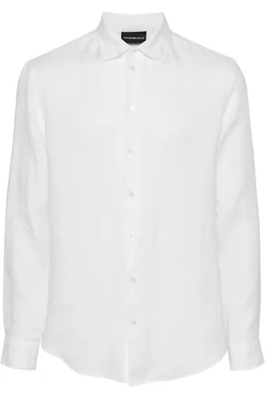 Emporio Armani Linnen overhemd