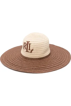 Ralph Lauren Zonnehoed met logo applicatie
