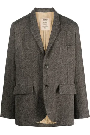 UMA WANG Blazer met enkele rij knopen