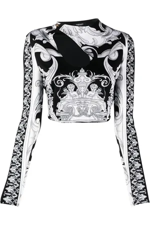 VERSACE Cropped top
