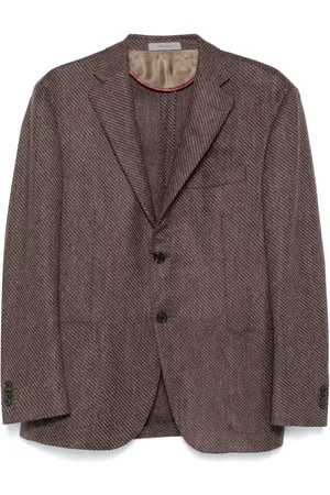 corneliani Blazer met enkele rij knopen