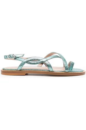 Scarosso Carol metallic sandalen