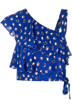 Diane von Furstenberg Top met abstracte print
