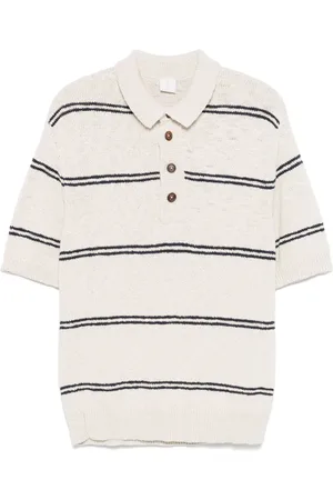 ELEVENTY Gestreept poloshirt