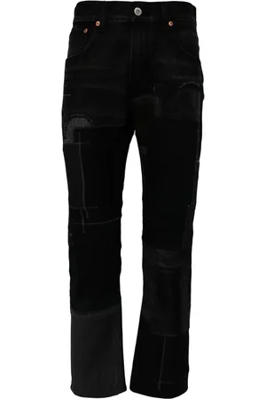 JUNYA WATANABE Jeans met patchwork