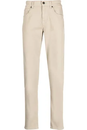 7 for all Mankind Broek met logopatch