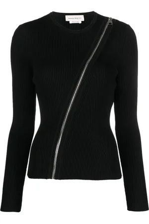 Alexander McQueen Sweater met ritsdetail