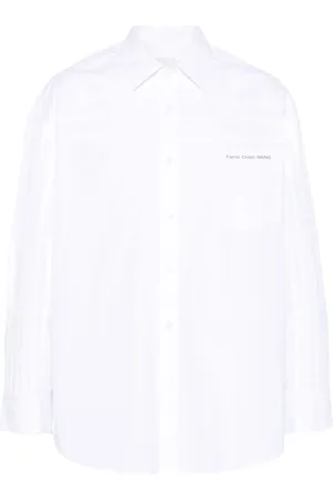 Feng Chen Wang Overhemd met zoomdetail