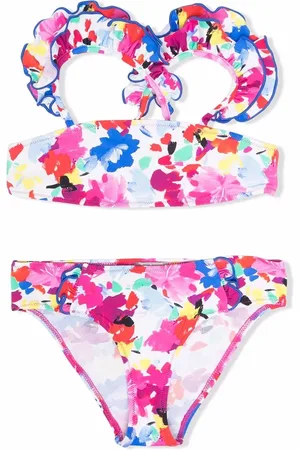 Il gufo Bikini met bloemenprint