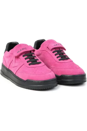 Marc Jacobs Suède sneakers met logoprint