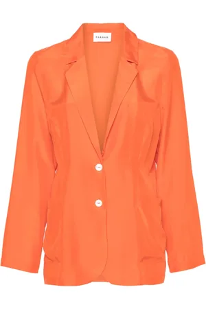 P.A.R.O.S.H. Zijden blazer met enkele rij knopen
