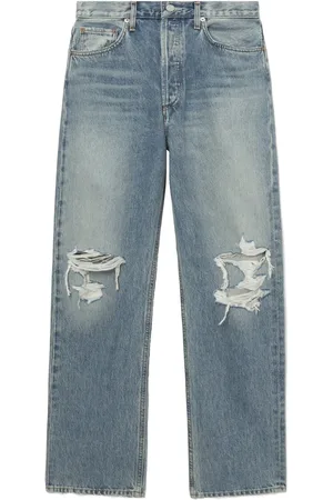 AGOLDE 90s jeans met gesmockte taille