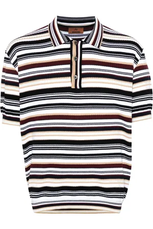 Missoni Gestreept gebreid poloshirt
