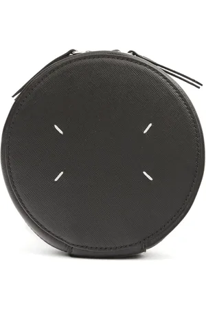 Maison Margiela Kleine Circle leren schoudertas
