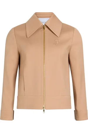 Patou Cropped twill jack met rits