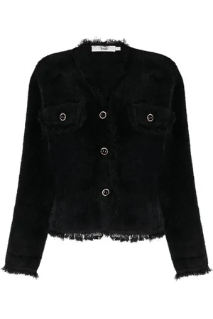 B+AB Vest met geborstelde afwerking en V