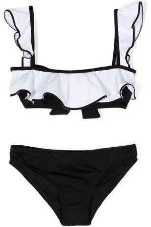 Nessi Byrd Bikini met ruches
