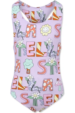 Stella McCartney Badpak met letterprint