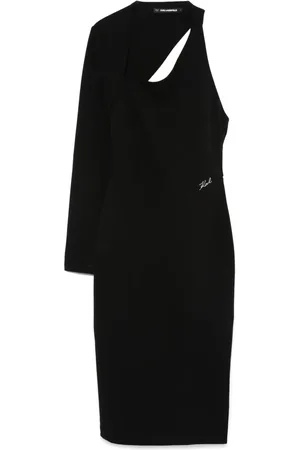 Karl Lagerfeld Asymmetrische jurk