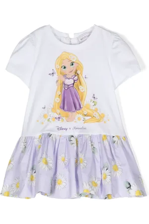 MONNALISA X Disney jurk met bloemenprint