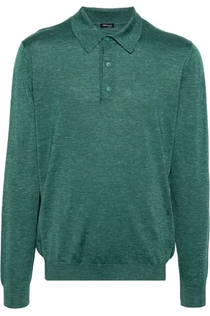Kiton Fijngebreid poloshirt