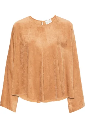 FORTE FORTE Ribfluwelen blouse