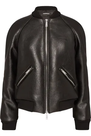 Dsquared2 Leren bomberjack