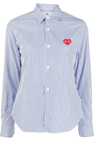 Comme des Garçons Blouse met logopatch