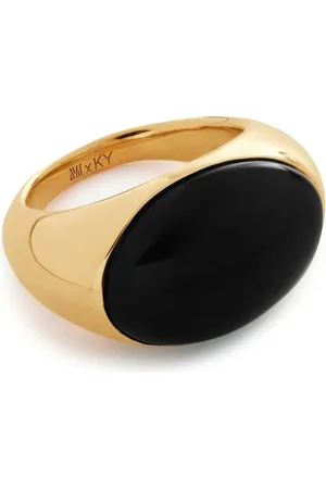 Monica Vinader X Kate Young ring met edelsteen