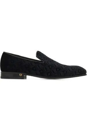Salvatore Ferragamo Fluwelen loafers