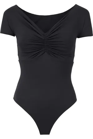 AMIR SLAMA Bodysuit met ruchedetail