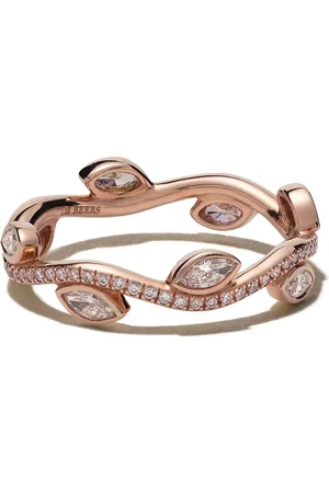 De Beers 18kt roségouden Adonis Rose ring met diamant