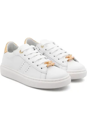 Elisabetta Franchi Leren sneakers