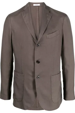 Boglioli Blazer met enkele rij knopen