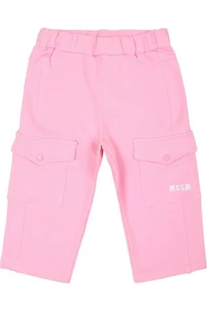 Msgm Broek met geborduurd logo