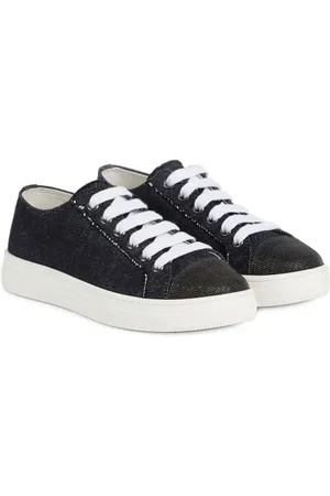 Brunello Cucinelli Sneakers van spijkerstof
