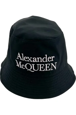 Alexander McQueen Omkeerbare vissershoed met geborduurd logo