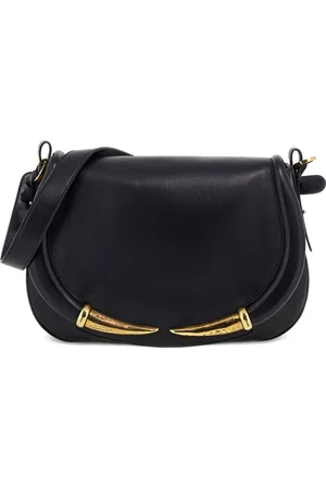 Roberto Cavalli Saddle tas met gewelfde hoorns