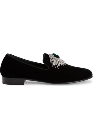 Giuseppe Zanotti Euphemie fluwelen loafers