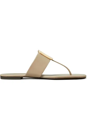 Tory Burch Georgia teenslippers met logo