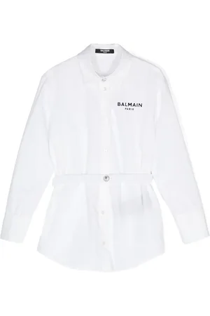 Balmain Katoenen shirt met logo