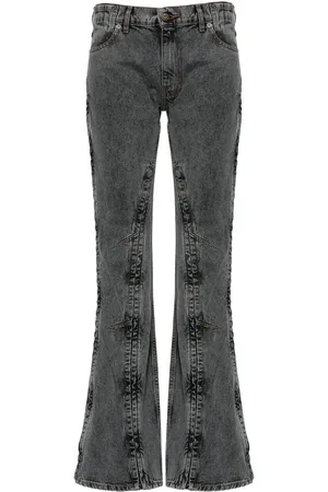 Y / PROJECT Jeans met vervaagd effect