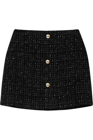 ANINE BING Mateo tweed mini