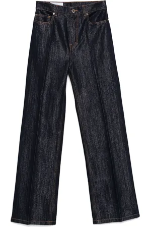 Casablanca Straight jeans met lurex detail