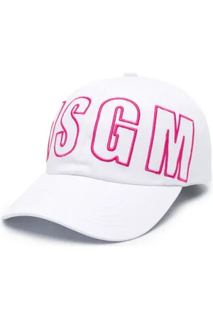 Msgm Hoed met geborduurd logo