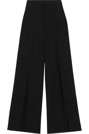 Burberry Broek met wijde pijpen
