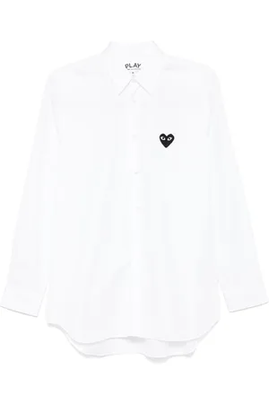 Comme des Garçons Poloshirt met patch