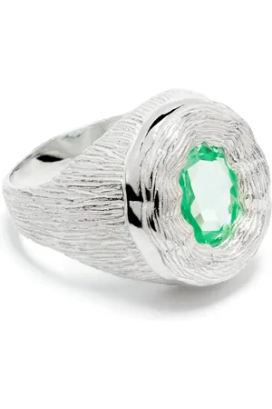 Bleue Burnham Ring met saffier