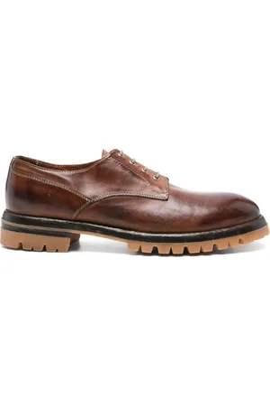 ELEVENTY Leren derby schoenen