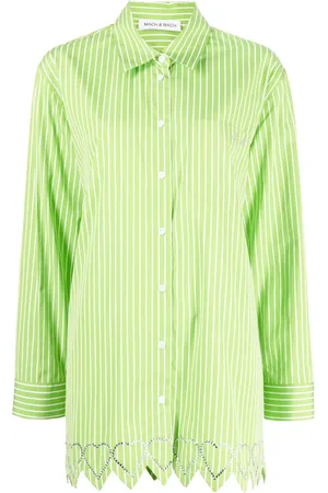 Mach & Mach Gestreepte blouse